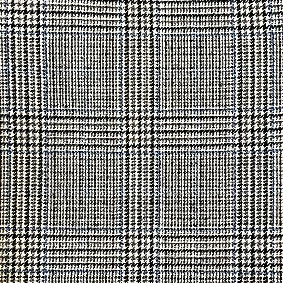 Rafaella Petites Glen Plaid Wool Blend Blazer Brown Black Check Stretch 8P NWT - Picture 3 of 14